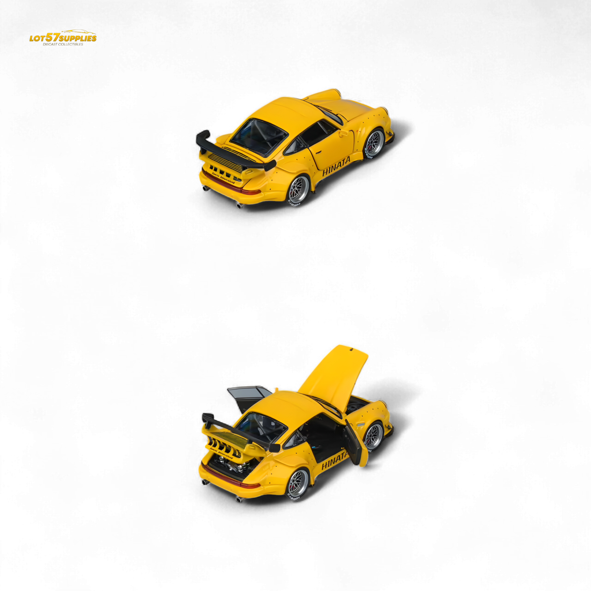 PGM Porsche RWB 930 Hinata - Yellow 1:64