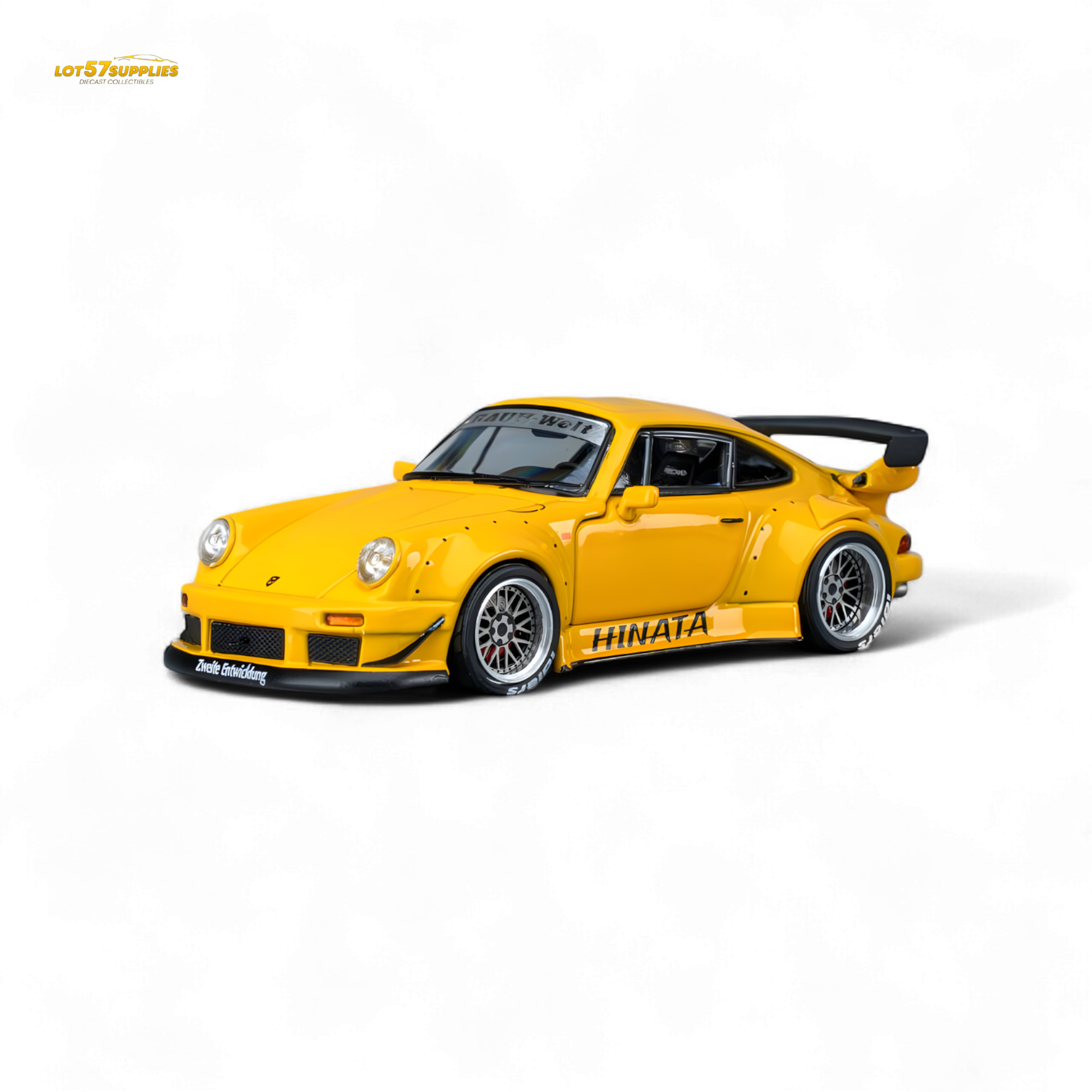 PGM Porsche RWB 930 Hinata - Yellow 1:64