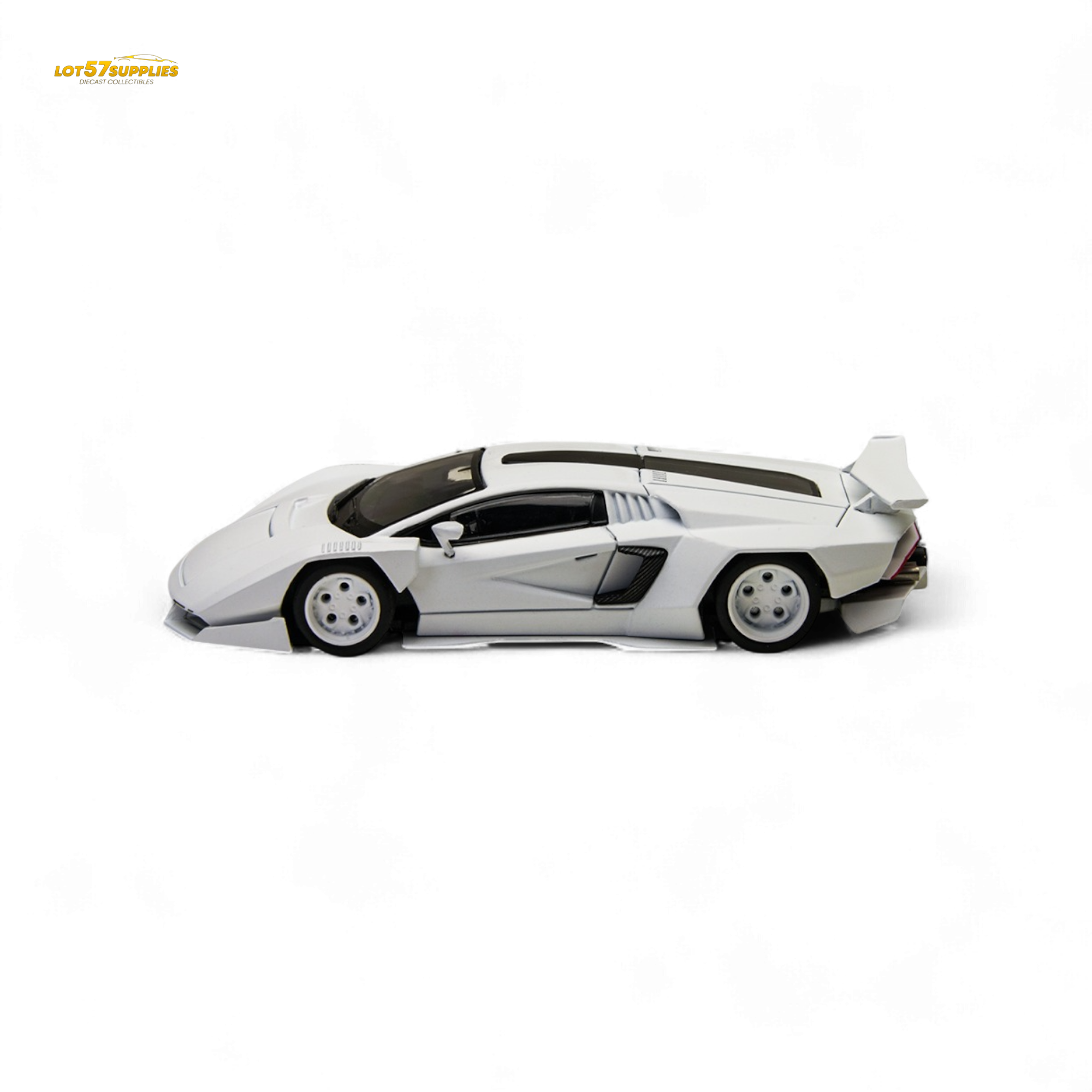 TimeMicro × PSC DESIGN 1/64 Countach V Ver. Mechanic PSC - White 1:64