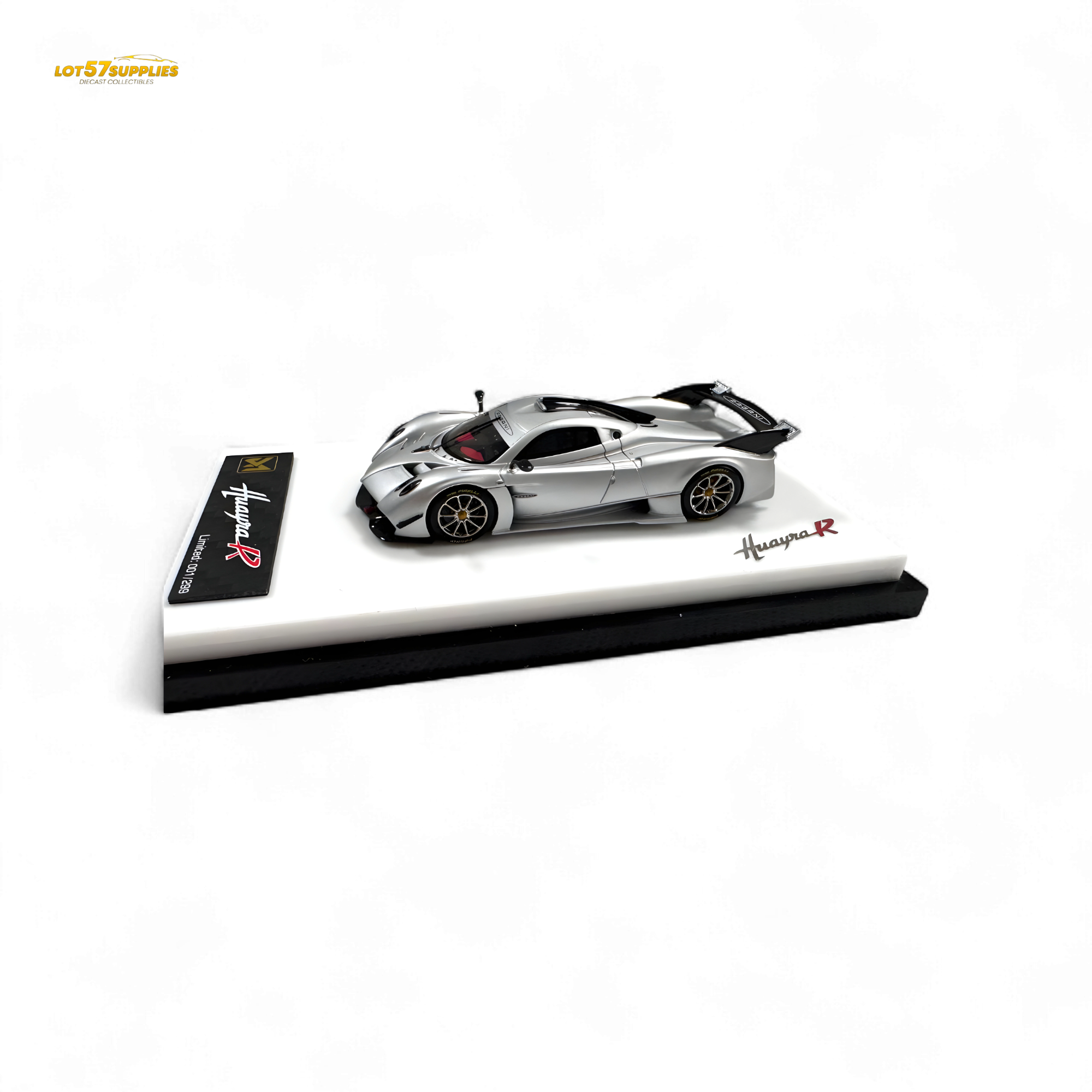 DMY Pagani Huayra R - Matte Silver 1/64