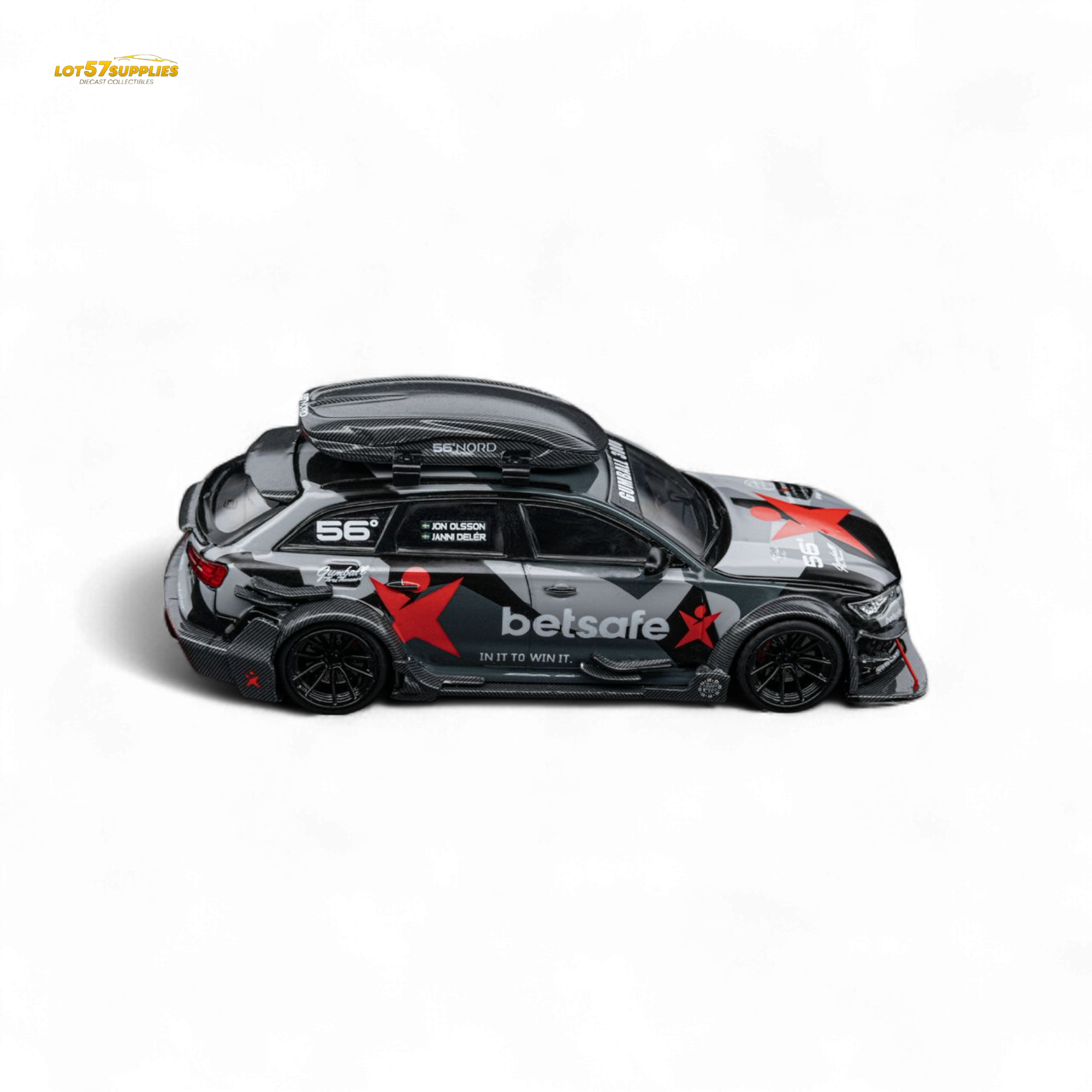 (Pre-Order) DCM Audi RS6 C7 DTM Betsafe Gumball 3000 - 1:64