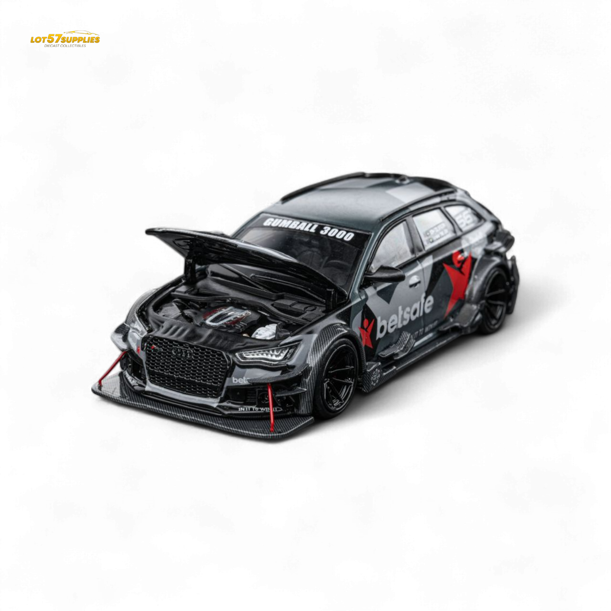 (Pre-Order) DCM Audi RS6 C7 DTM Betsafe Gumball 3000 - 1:64