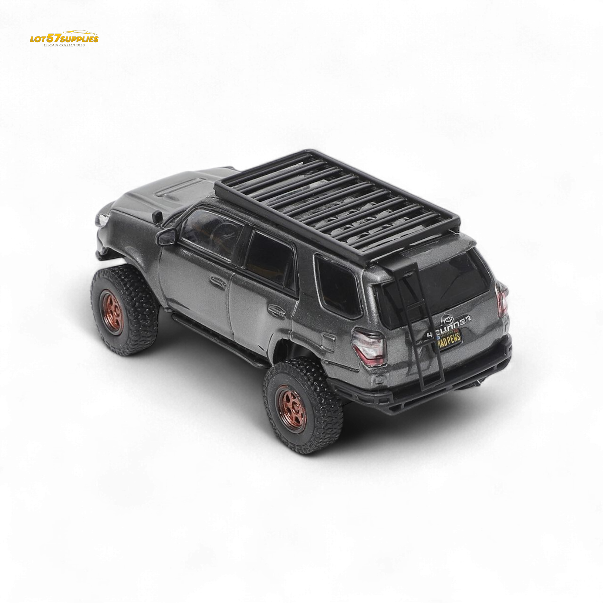 (Pre-Order) GCD Toyota Speed Master 4 RUNNER – Gray 1:64