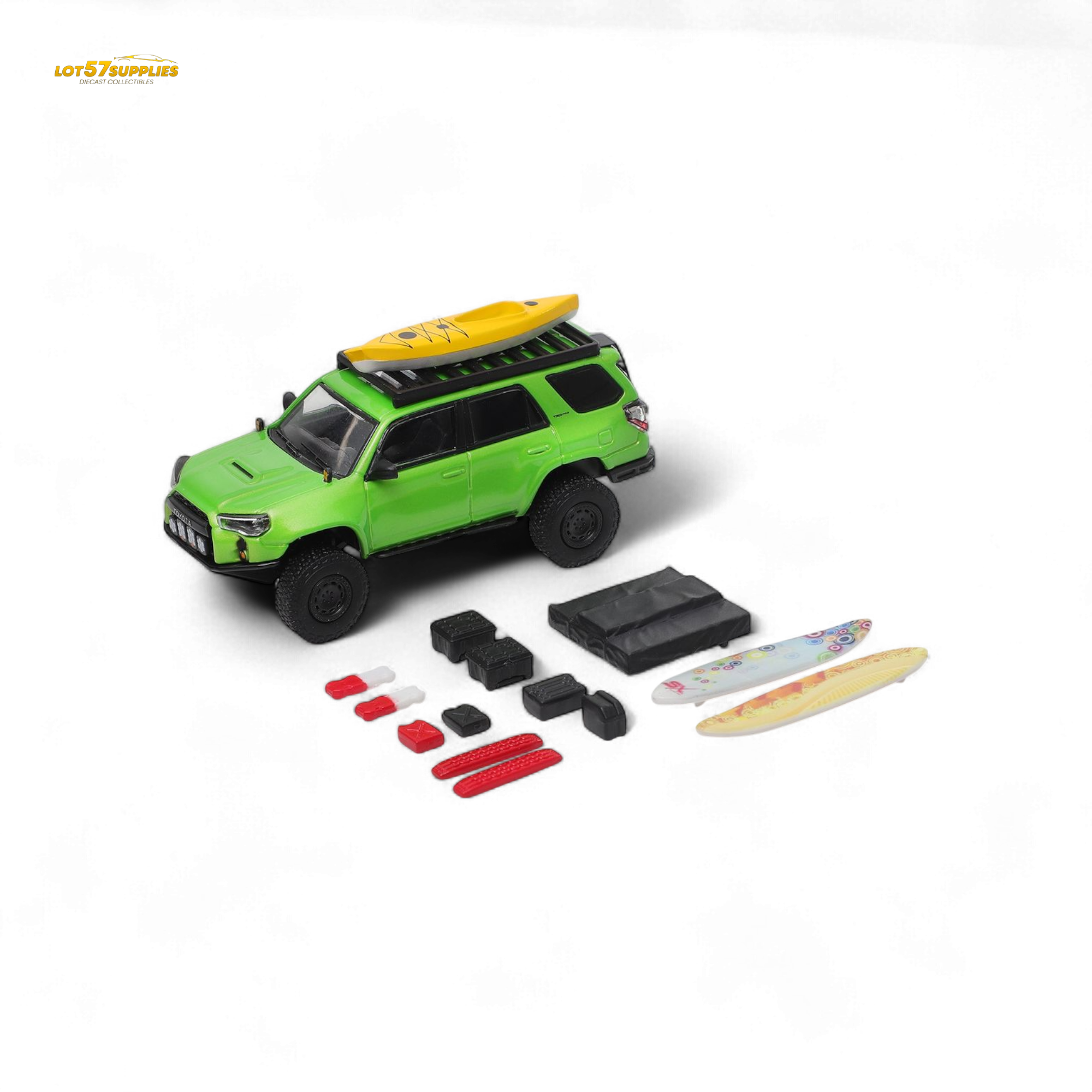 (Pre-Order) GCD Toyota Speed Master 4 RUNNER – Green 1:64