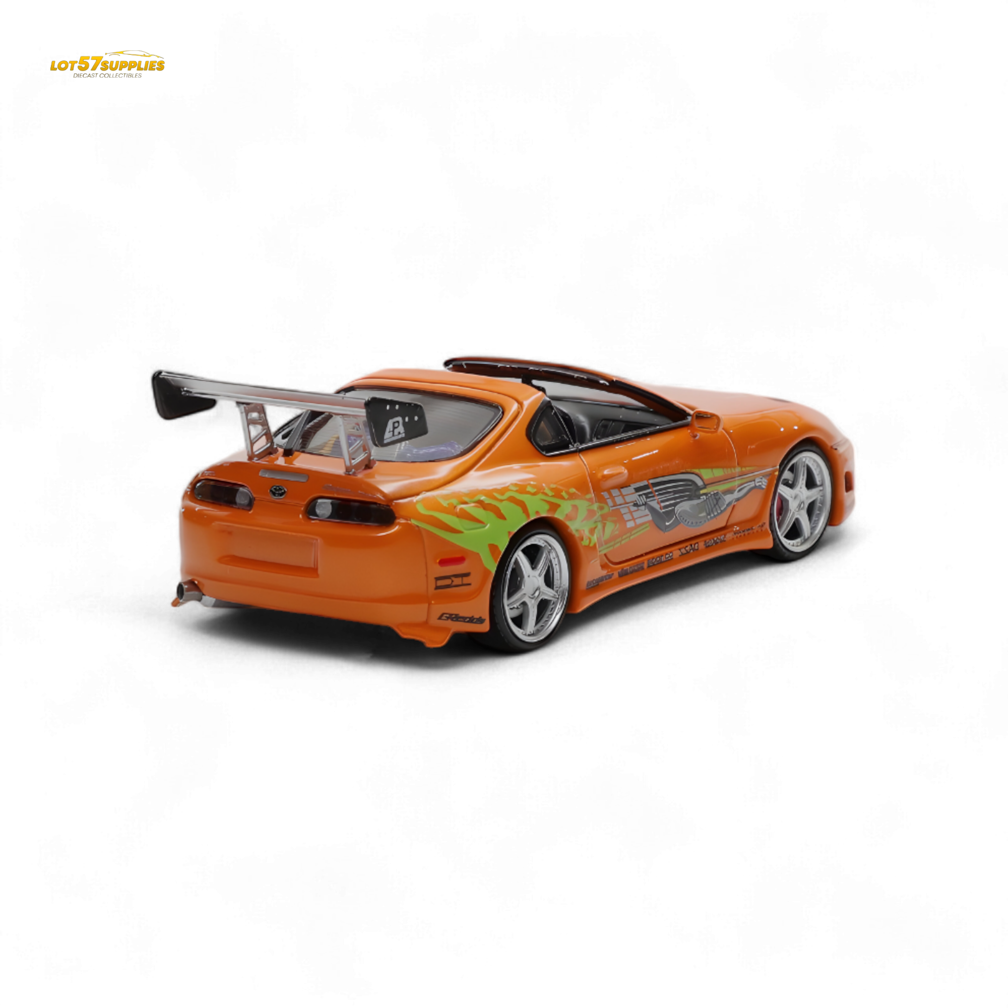 (Pre-Order) Fast Speed Supra Targa 4th Generation Bomex Version - FNF Orange Ordinary 1:64