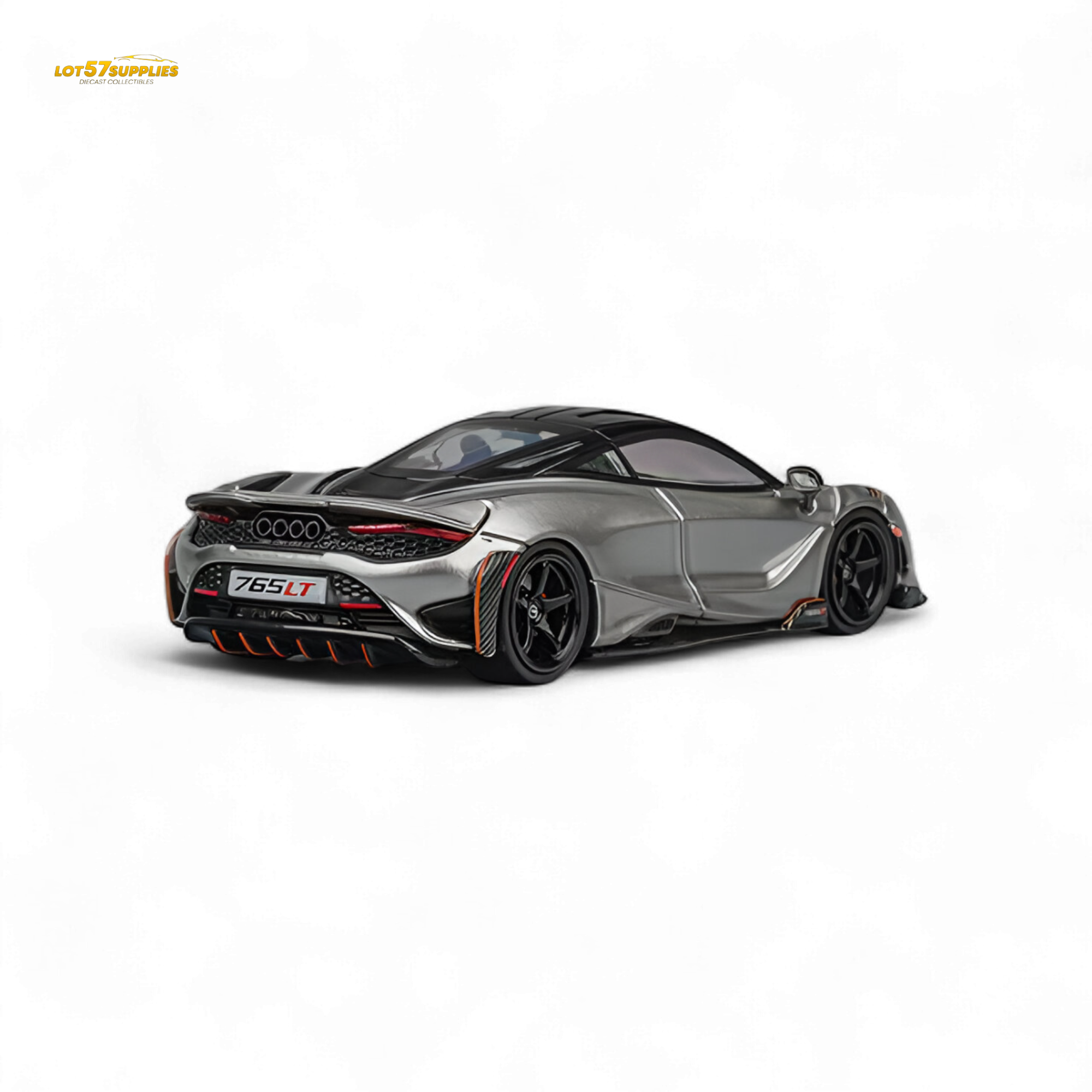 (Pre-Order) CM Model McLaren 765LT Silver Gray 1:64