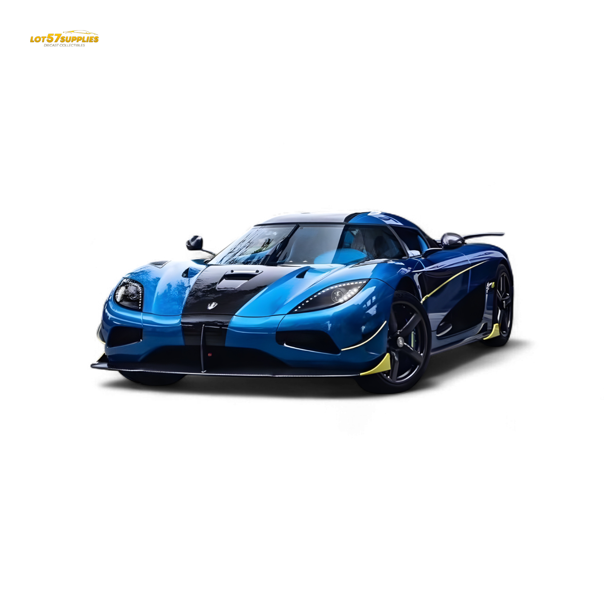 (Pre-Order) Guo Ji Agera RS - Blue Full Carbon 1/64