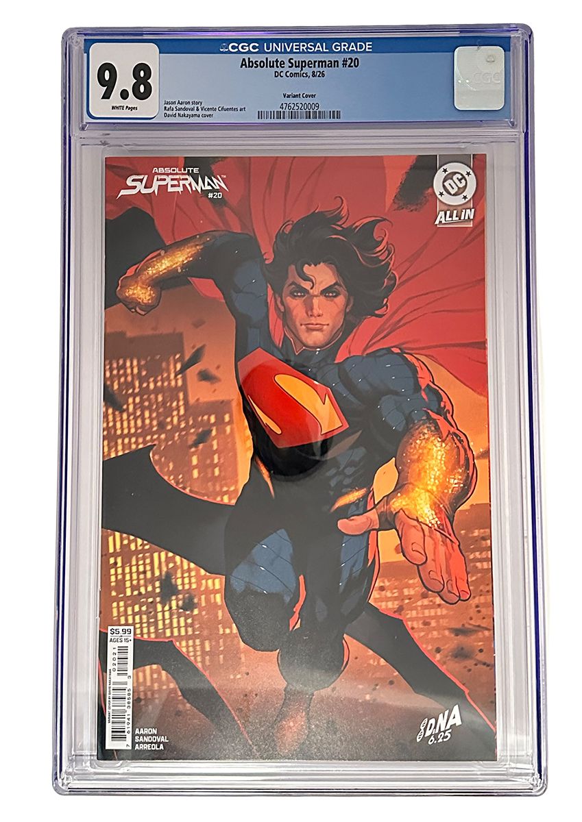 ABSOLUTE CONNECTING COVERS DAVID NAKAYAMA BATMAN WONDER WOMAN SUPERMAN