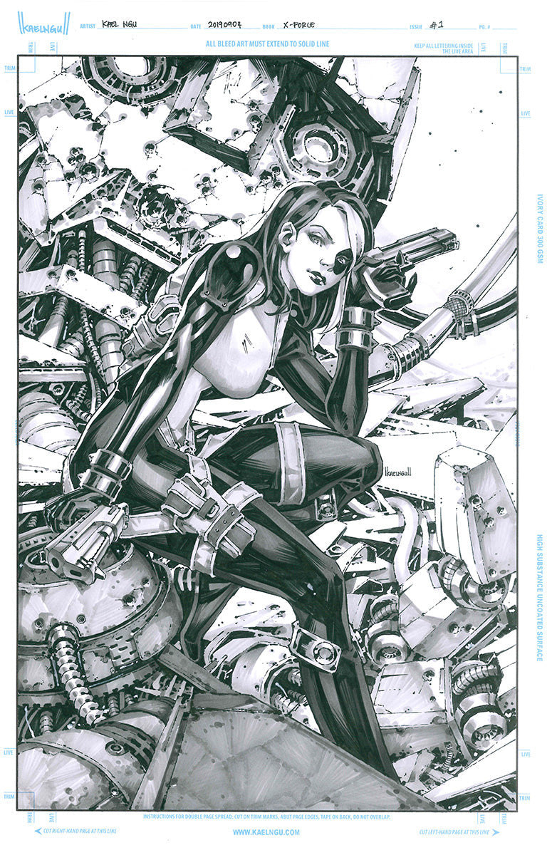 X-Force # 1 by Kael Ngu [ORIGINAL ART]