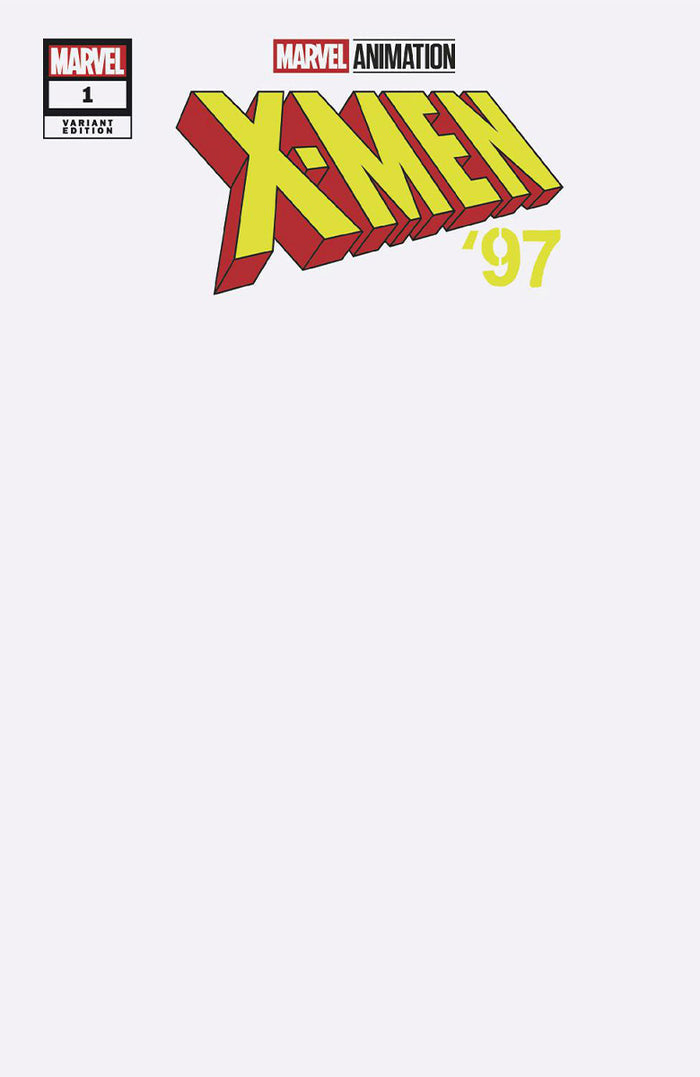 [10 PACK] X-MEN '97 #1 BLANK COVER 3RD PRINTING VARIANT (06/26/2024)