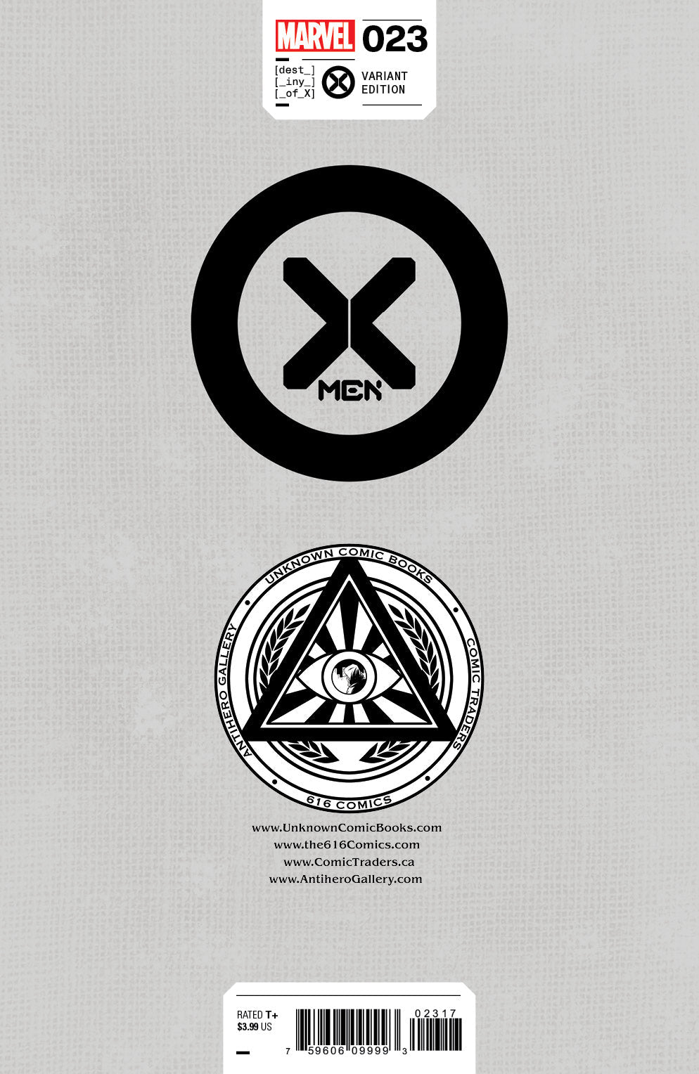 X-MEN #23 UNKNOWN COMICS MIGUEL MERCADO EXCLUSIVE VIRGIN VOGUE VAR (06/07/2023)