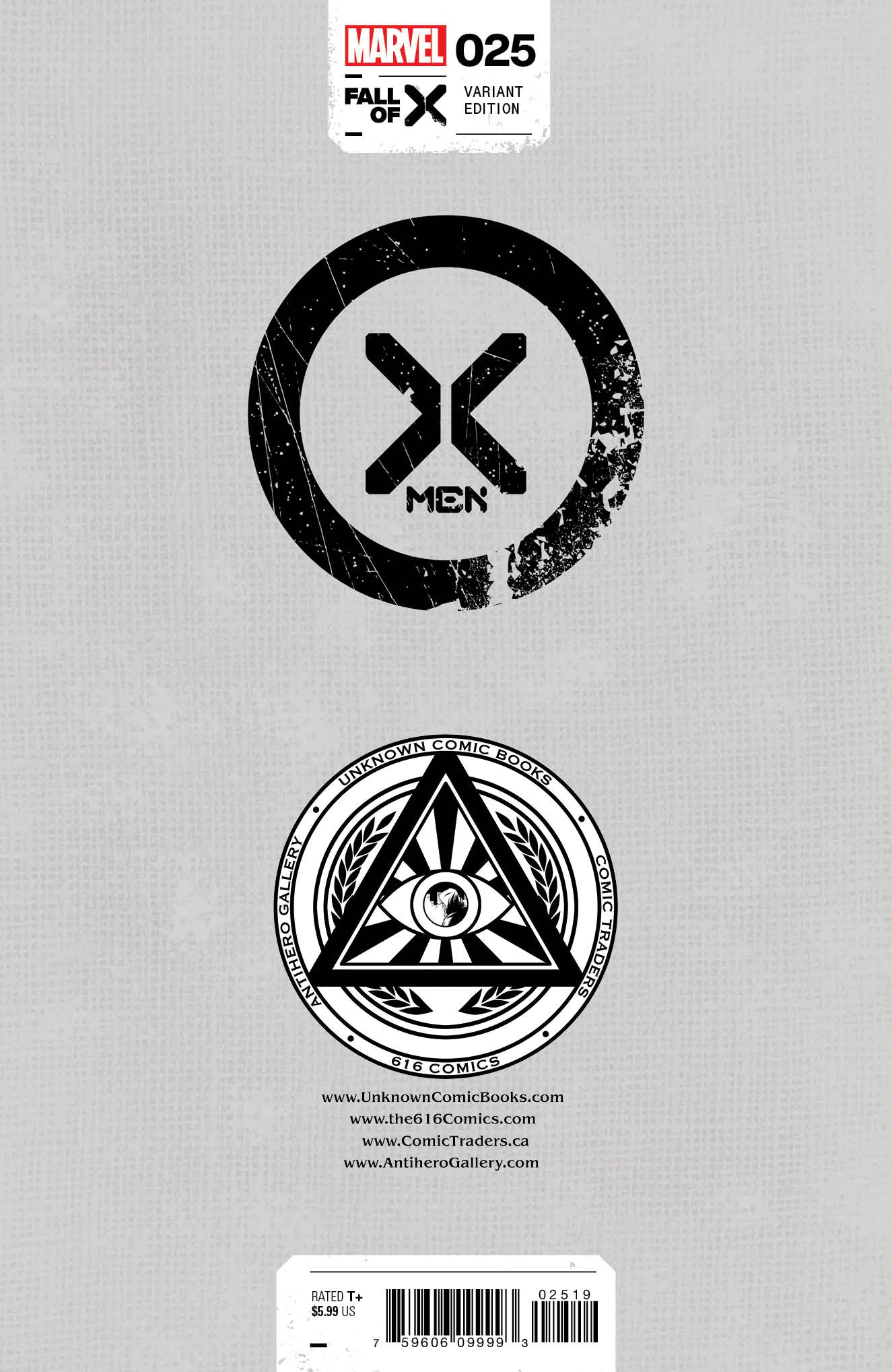 X-MEN #25 [FALL] UNKNOWN COMICS DAVID NAKAYAMA HELLFIRE EXCLUSIVE VAR (08/02/2023)