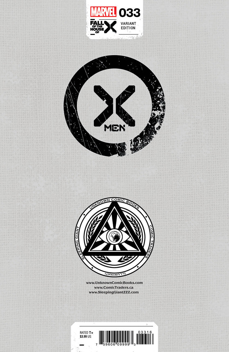 X-MEN 33 [FHX]  UNKNOWN COMICS DAVID NAKAYAMA EXCLUSIVE VAR (04/03/2024)