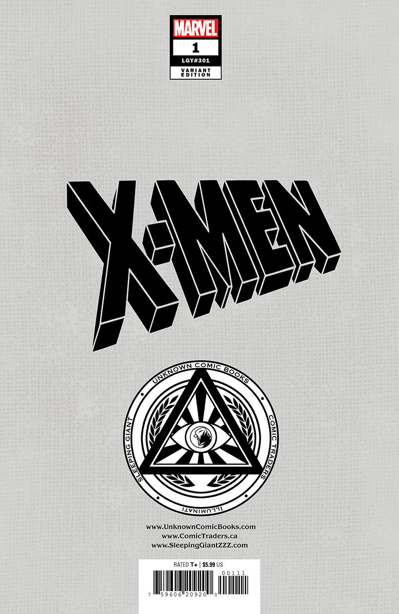 [4 PACK] X-MEN #1 / UNCANNY X-MEN #1 EXCLUSIVE NATHAN SZERDY VAR (08/07/2024)