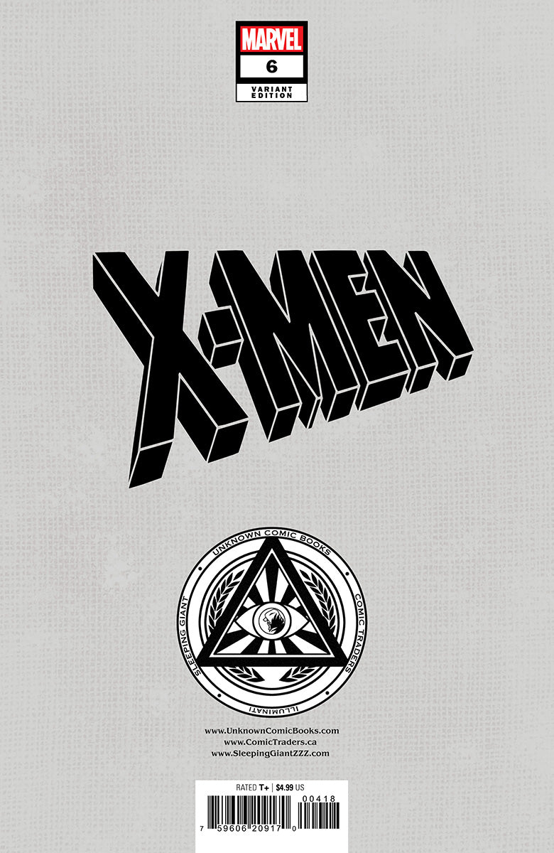 X-Men #6 Unknown Comics Tyler Kirkham Connecting Cover Exclusive [Secret] Virgin Var (10/26/2024)