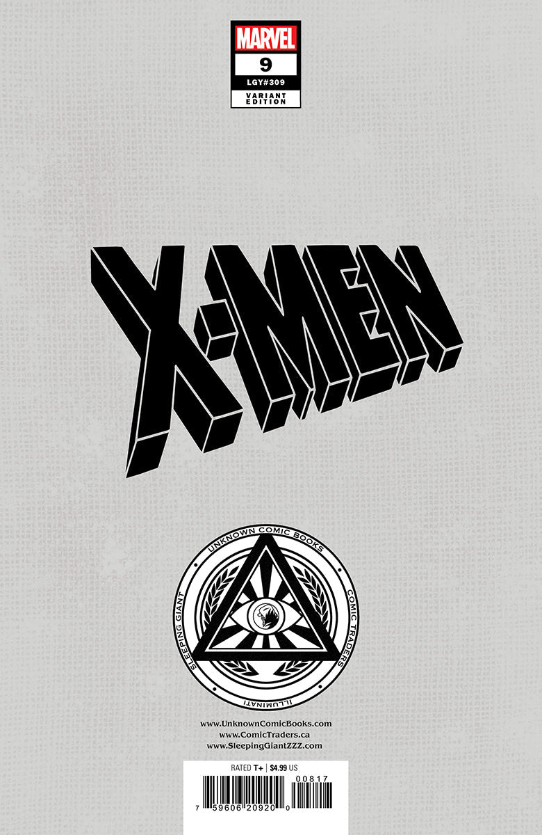[SIGNED W/ COA] X-Men #9 Unknown Comics Tyler Kirkham Exclusive Var [IN STOCK]
