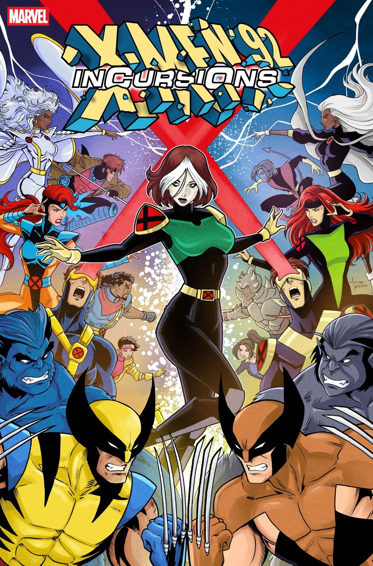 X-MEN '92: INCURSIONS #1 COVER A Luciano Vecchio CB (01/06/2027)