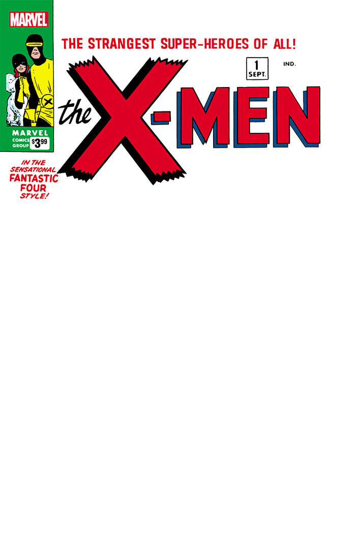 [10 PACK] X-MEN #1 FACSIMILE EDITION BLANK UNKNOWN COMICS EXCLUSIVE 2023