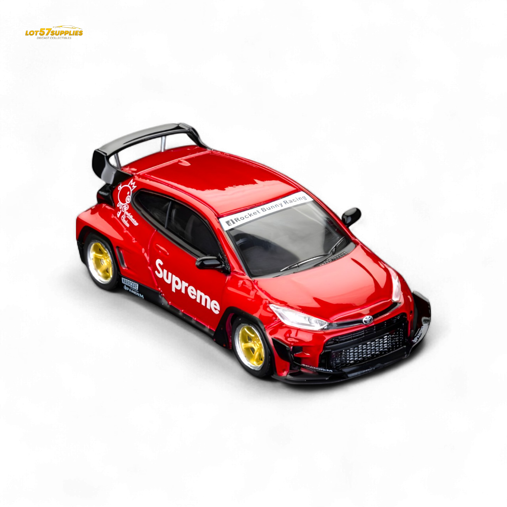 ET Model x Fuji Toyota Yaris GR Pandem S u p r e m e  Livery 1:64