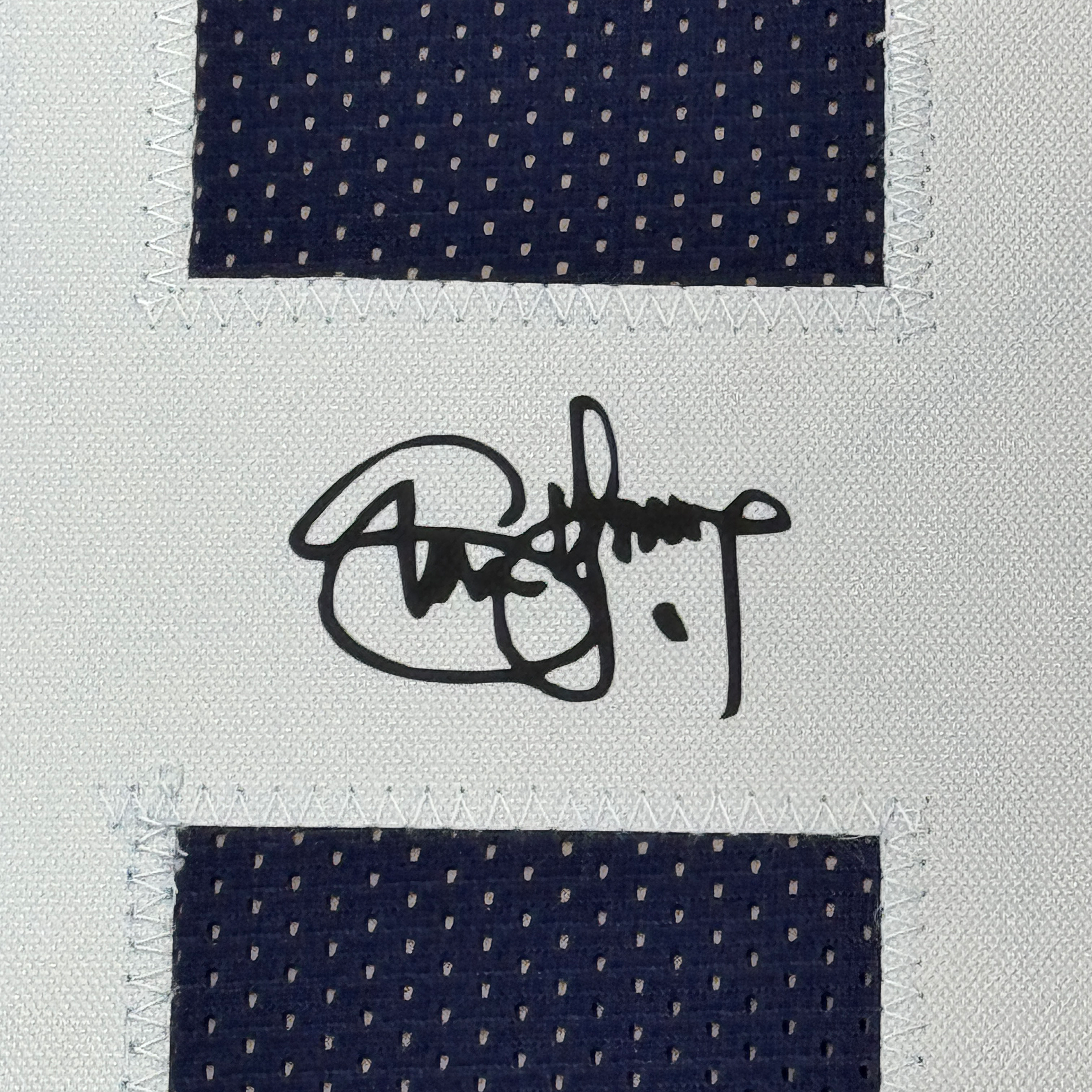 Framed Facsimile Autographed Steve Young 35x39 BYU Blue Reprint Laser Auto College Football Jersey
