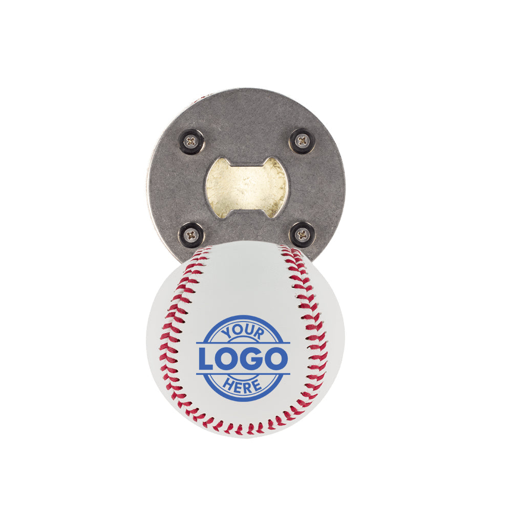 Custom Design Baseball Bottle Opener - Authentic Series