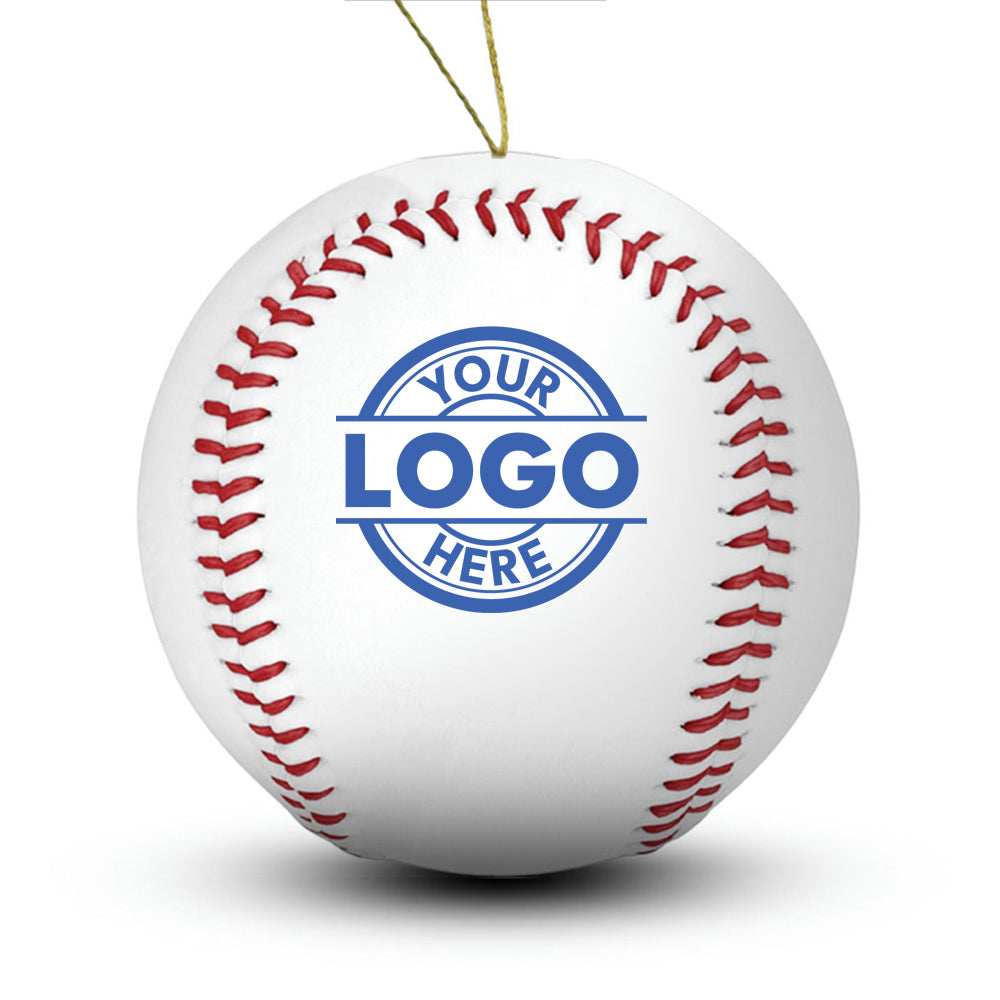 Custom Design Bundle Bat Knob and Baseball Ornament - Authentic Series