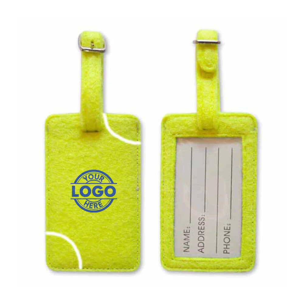 Custom Design Tennis Luggage Tag - Authentic Series