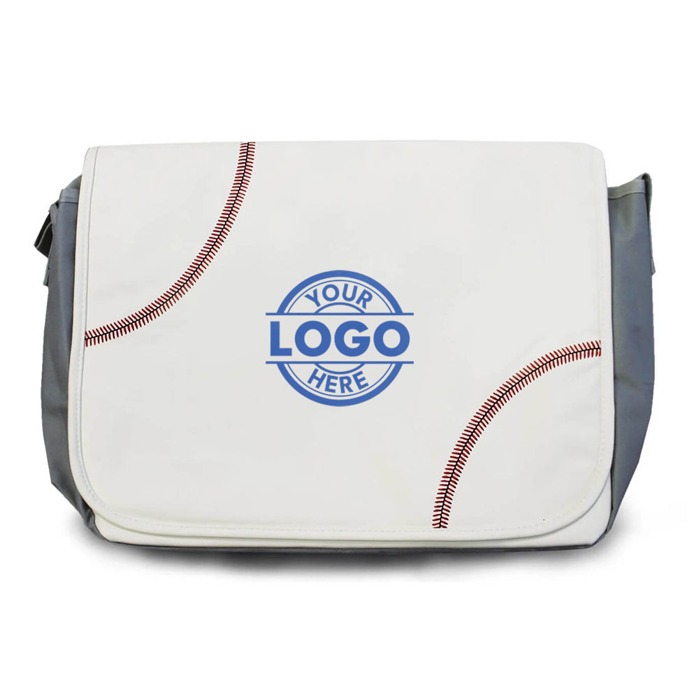 Custom Design Baseball Messenger Bag - Authentic Series