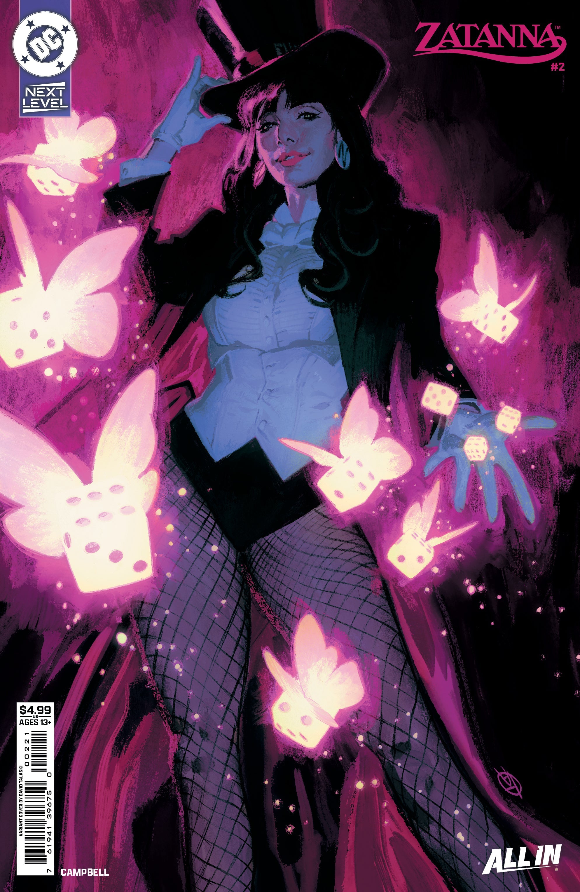 Zatanna (2026) #2 B David Talaski Variant (05/27/2026) Dc