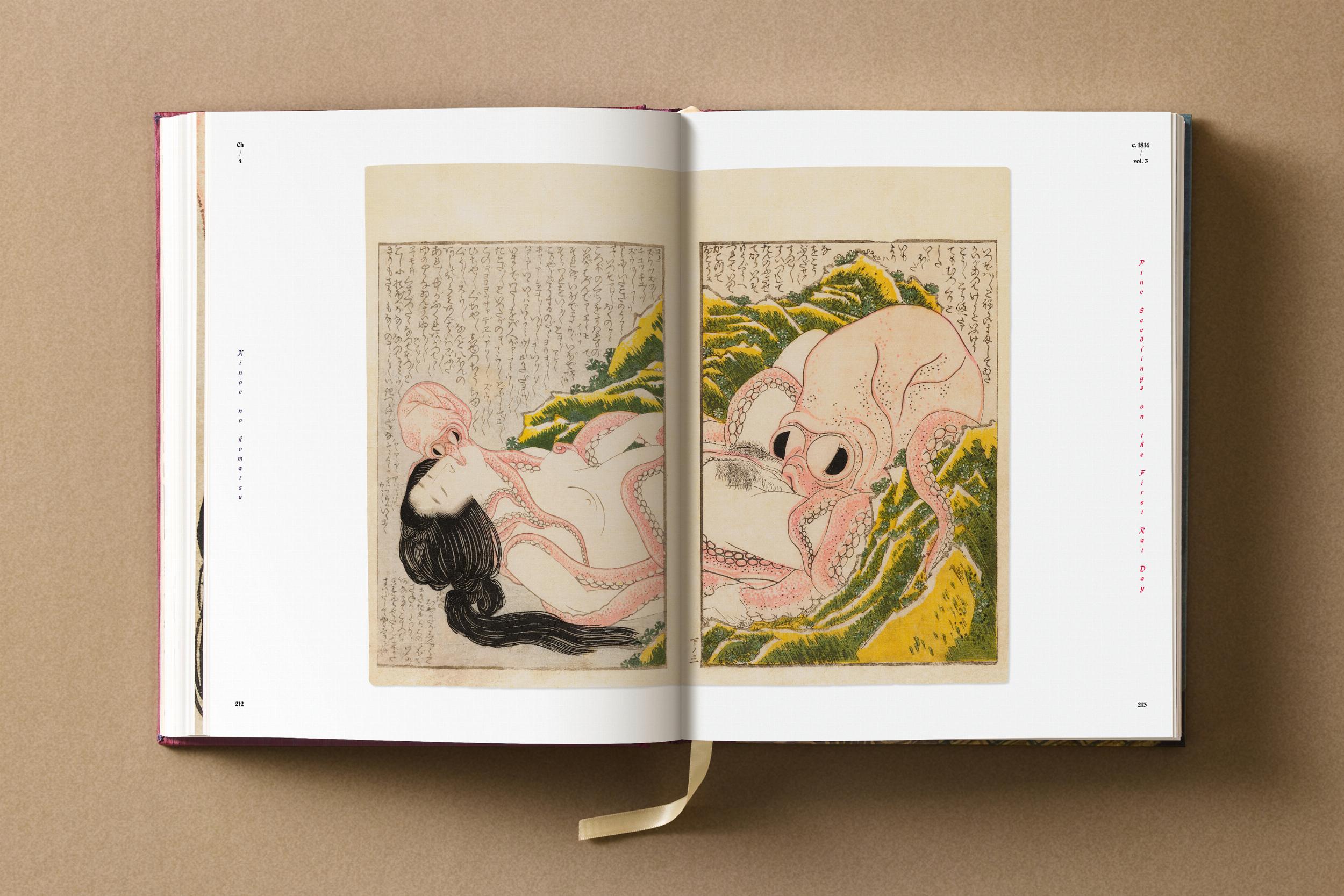 Hokusai. Shunga (German, French, English)