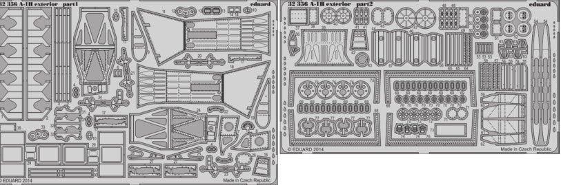 Eduard 32356 1/32 Aircraft- A1H Exterior for TSM