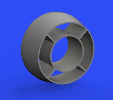 Eduard 648499 1/48 Aircraft- Tempest Mk V Intake Ring for EDU (Resin)