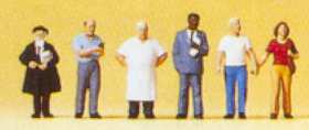 Preiser 79165 N Scale Pedestrians -- Street Scene