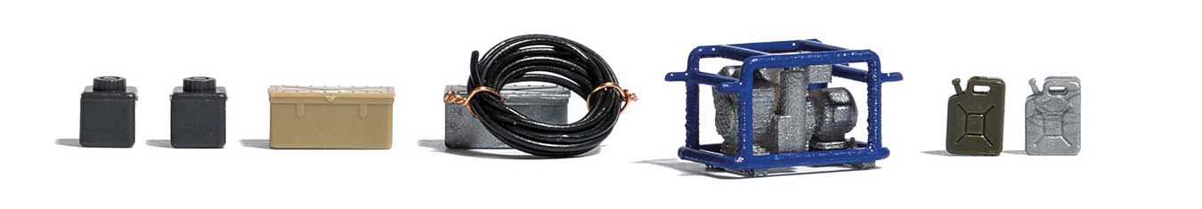 Busch 7800 HO Scale Portable Generator Set