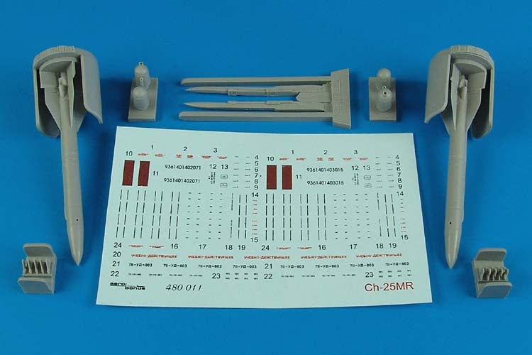 Aerobonus 480011 1/48 Ch25MR (AS10 Karen) Air-to-Ground Missiles