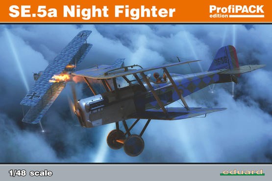 Eduard 82133 1/48 SE5a Night Fighter (Profi-Pack Plastic Kit)