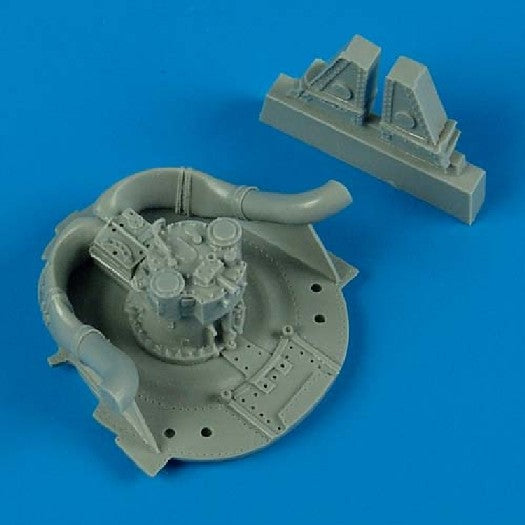 Quickboost 48432 1/48 F8F Wheel Well Details for HBO (D)