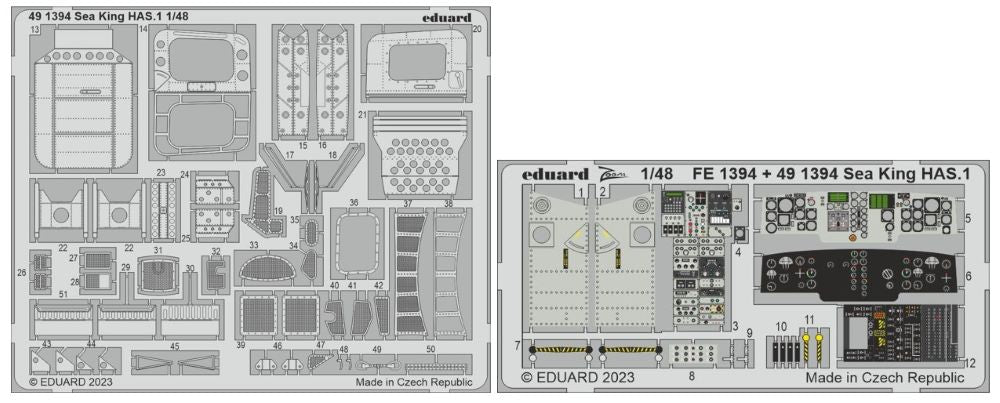 Eduard 491394 1/48 Aircraft- Sea King HAS1 for ARX (Painted)