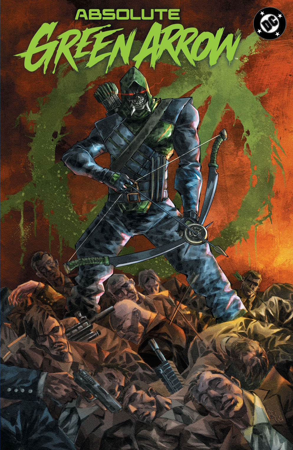 Absolute Green Arrow #1 ALAN QUAH Trade, Virgin & Foil Set of 3