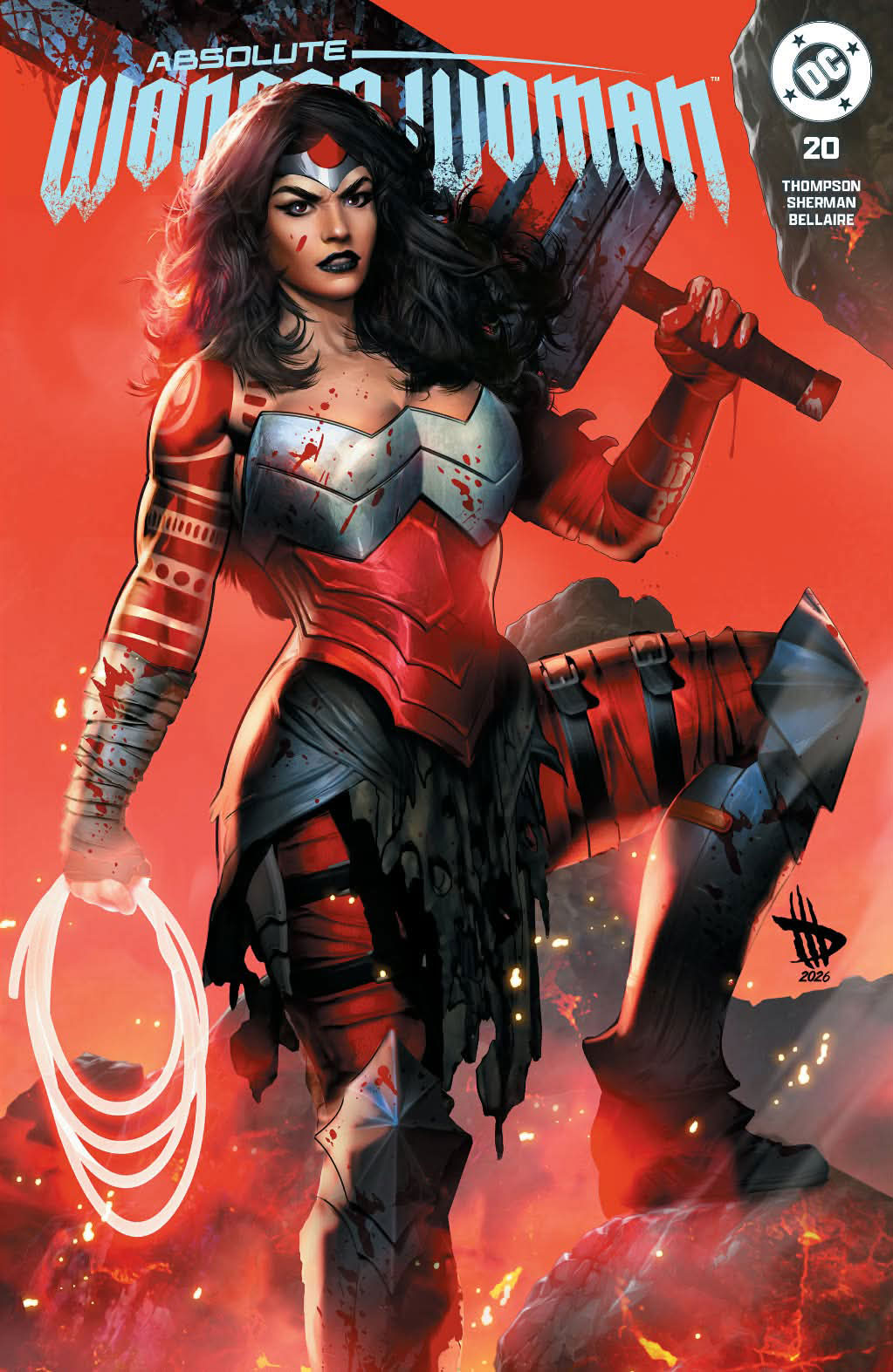 Absolute Wonder Woman #20 Dave Wilkins Trade Dress Variant