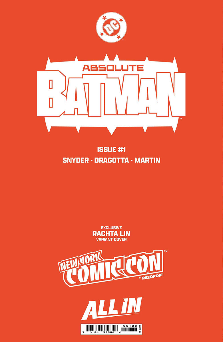 [FOIL] ABSOLUTE BATMAN #1 RACHTA LIN NYCC 2024 EXCLUSIVE VARIANT (10/30/2024)