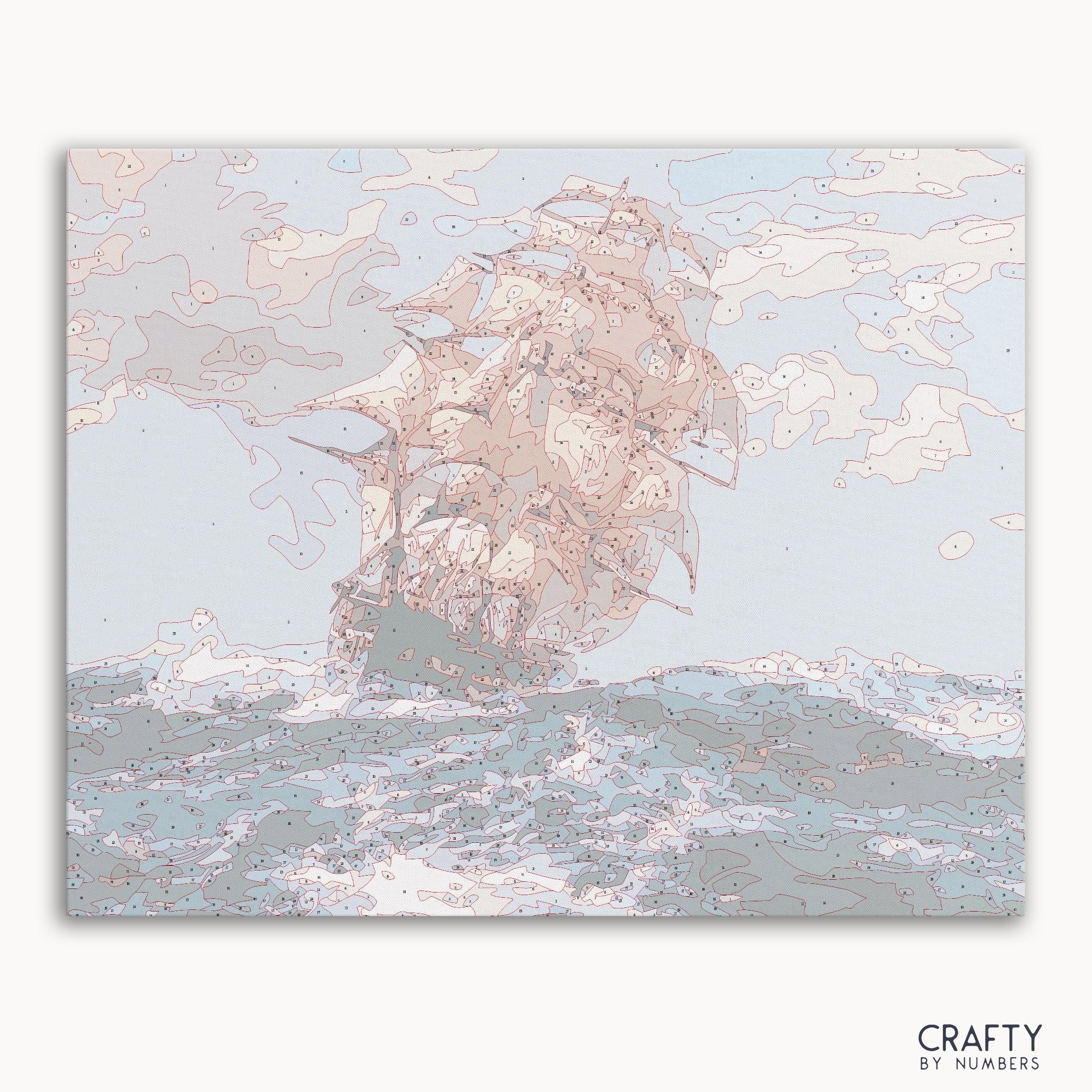 Abstract Sailing Ship