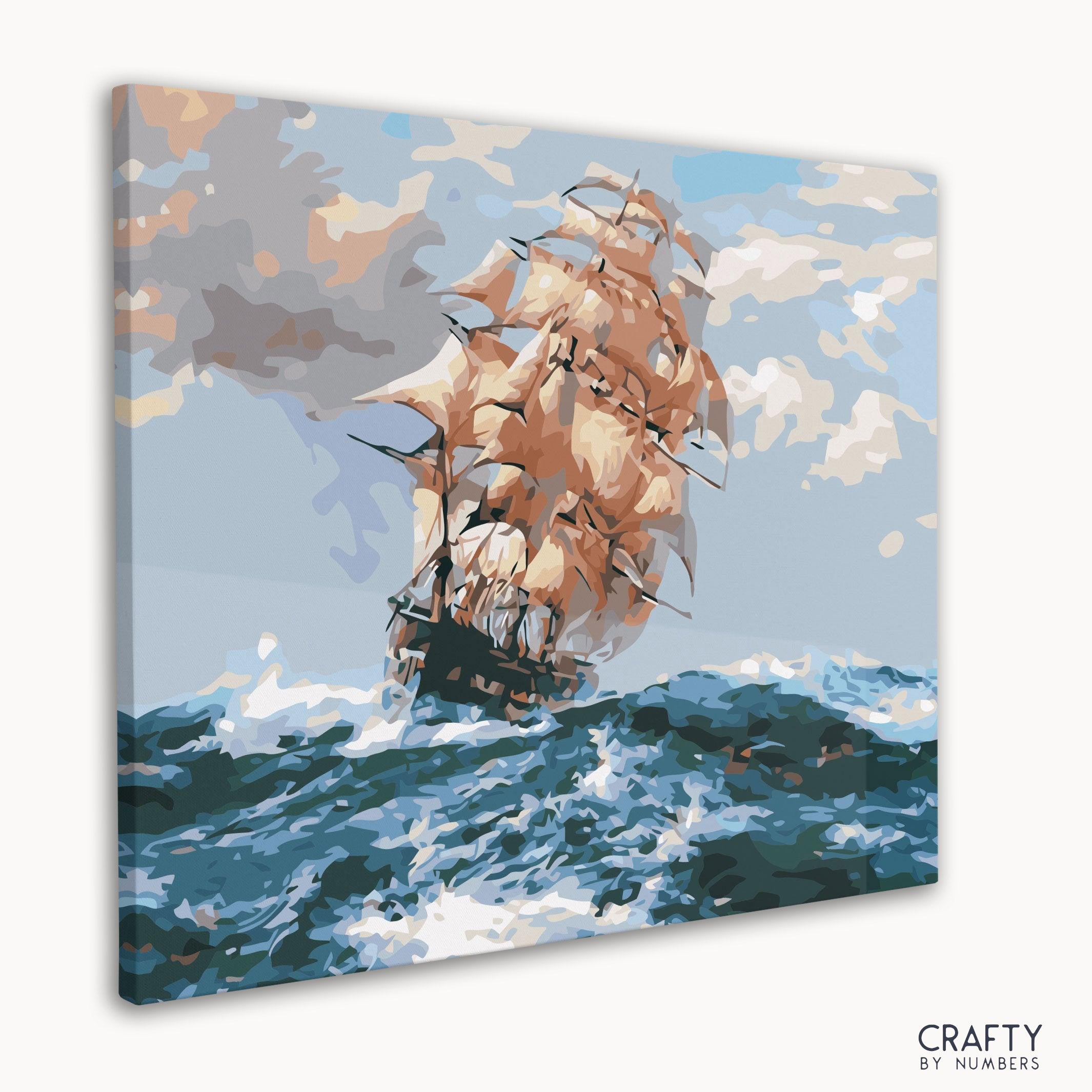 Abstract Sailing Ship