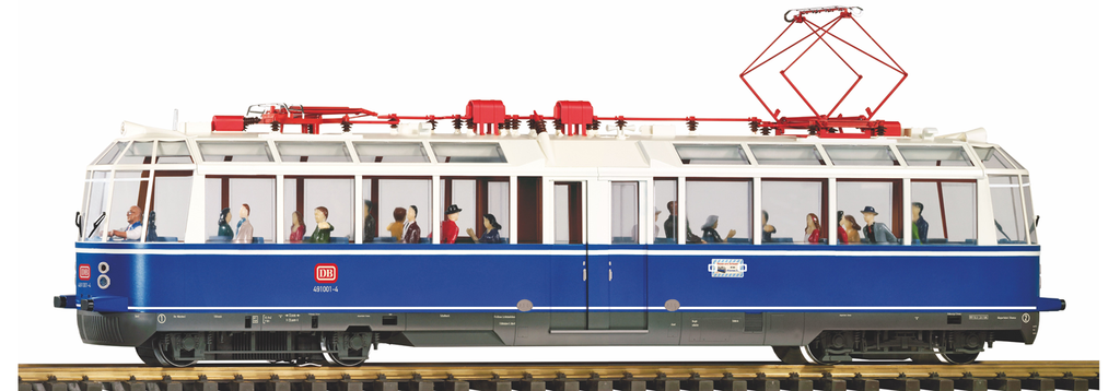 PIKO 37331 G Scale DB IV Glass Train, Sound