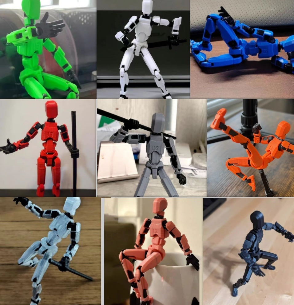 Movable Shapeshift Robot 2.0 – 3D Printed Action Model Toy