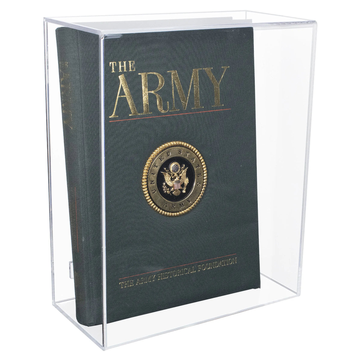 Acrylic Slide Back Book Display Cases