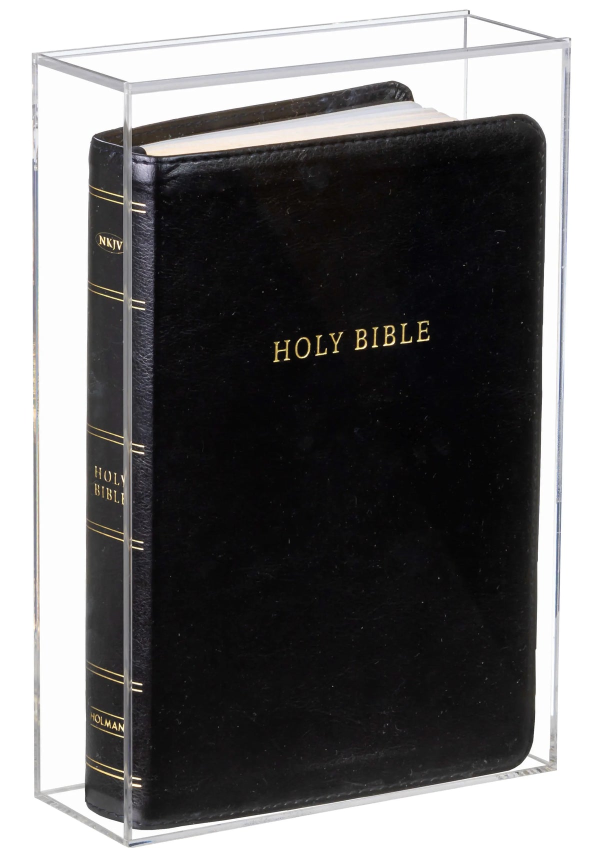 Acrylic Slide Back Book Display Cases