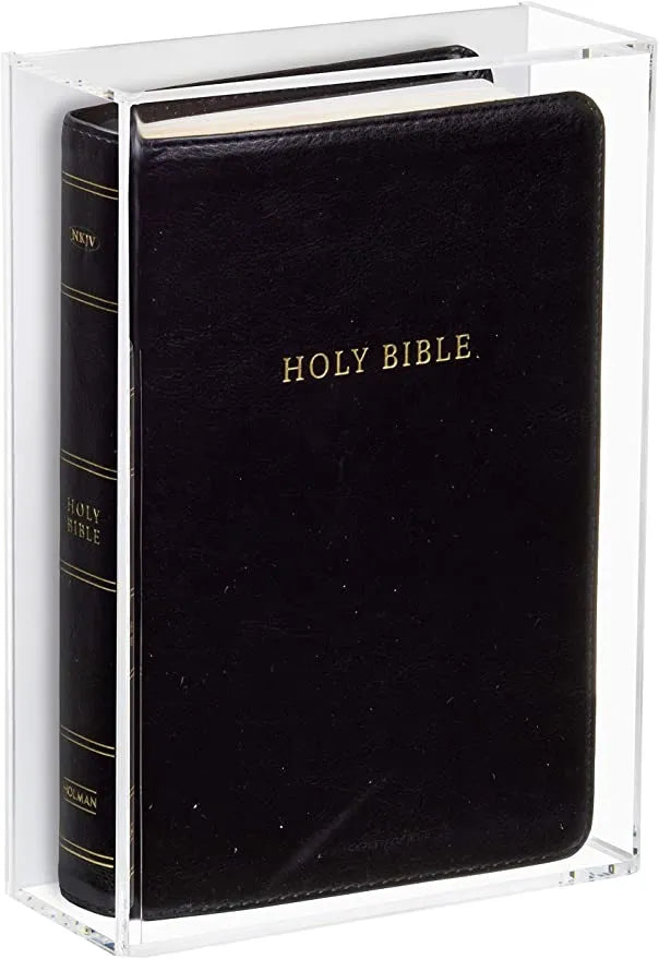 Acrylic Slide Back Book Display Cases
