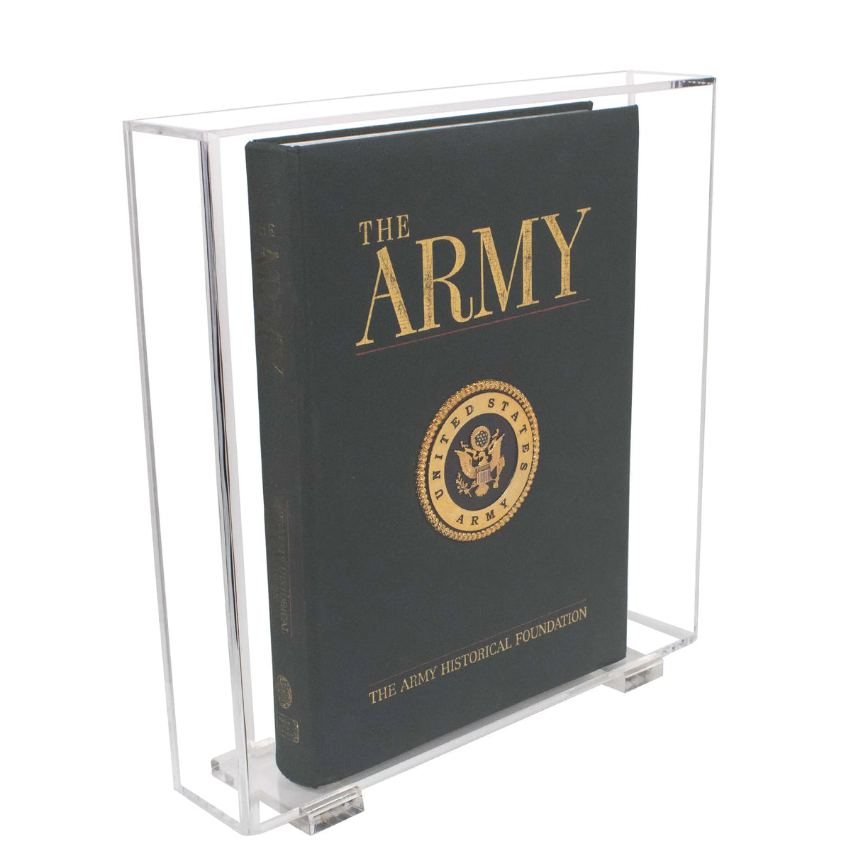 Acrylic Slide Back Book Display Cases