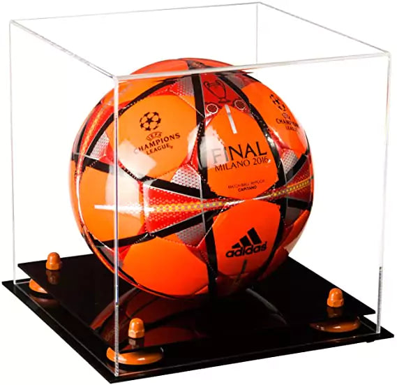 Acrylic Soccer Ball Display Case - Clear (A027/B02)
